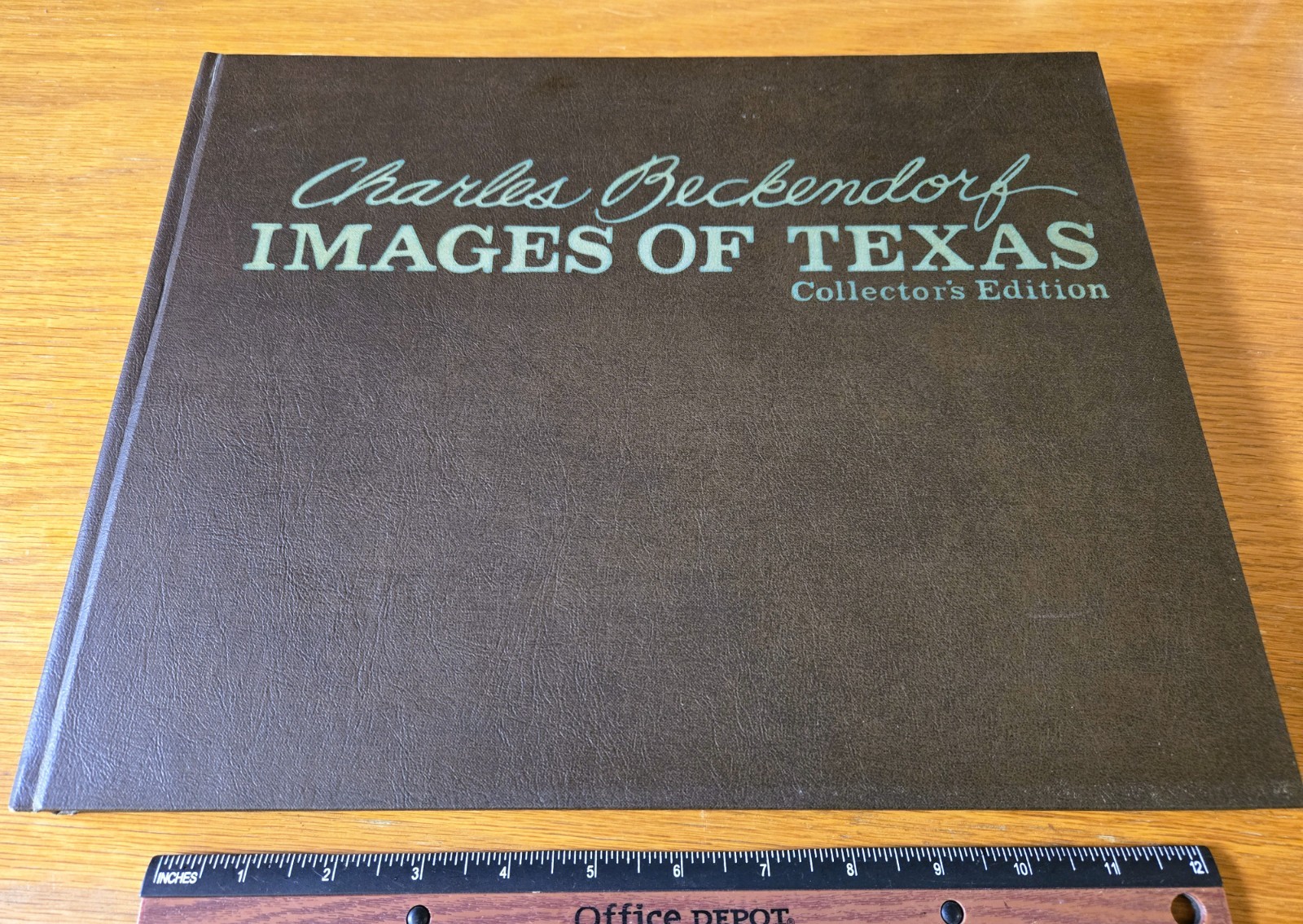 Charles Beckendorf Images of Texas III (HC, 1981) Fredericksburg, Hill Country