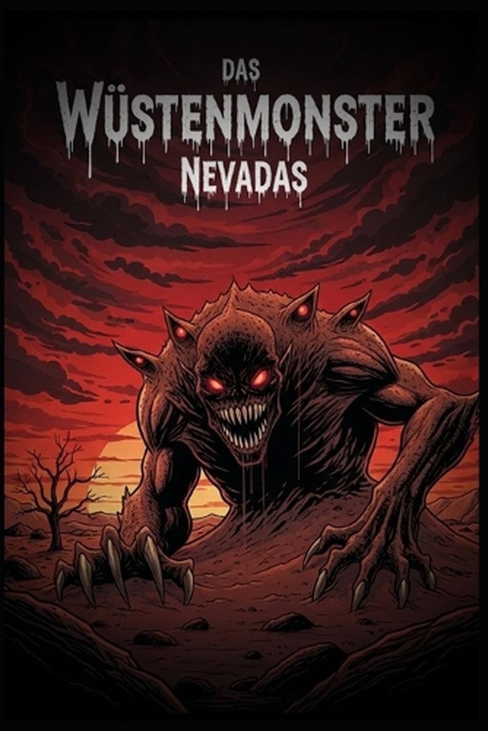 Das Wstenmonster Nevadas: Grusel-Kurzgeschichte aus der ALBTRAUM-SCHMIEDE by Mik