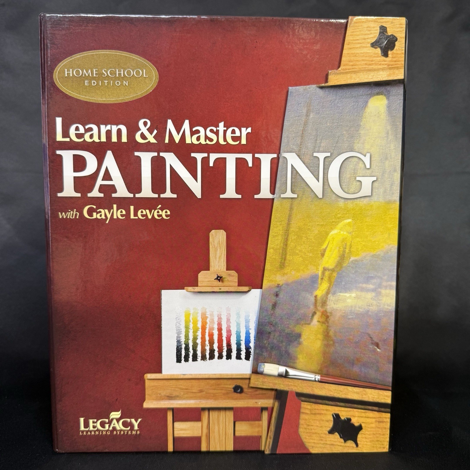 LEARN & MASTER Painting Gayle Levee Homeschool Box Set 20 DVD 3 CD Lesson Book