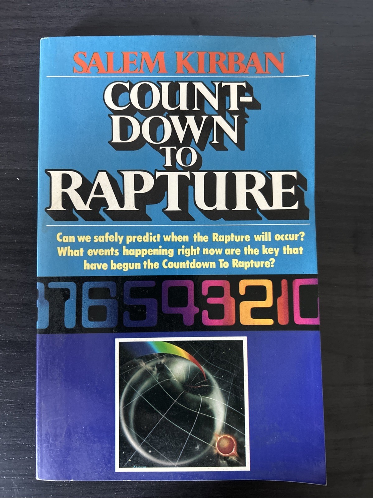Countdown To Rapture – Salem Kirban- 1977 Original Harvest House Edition