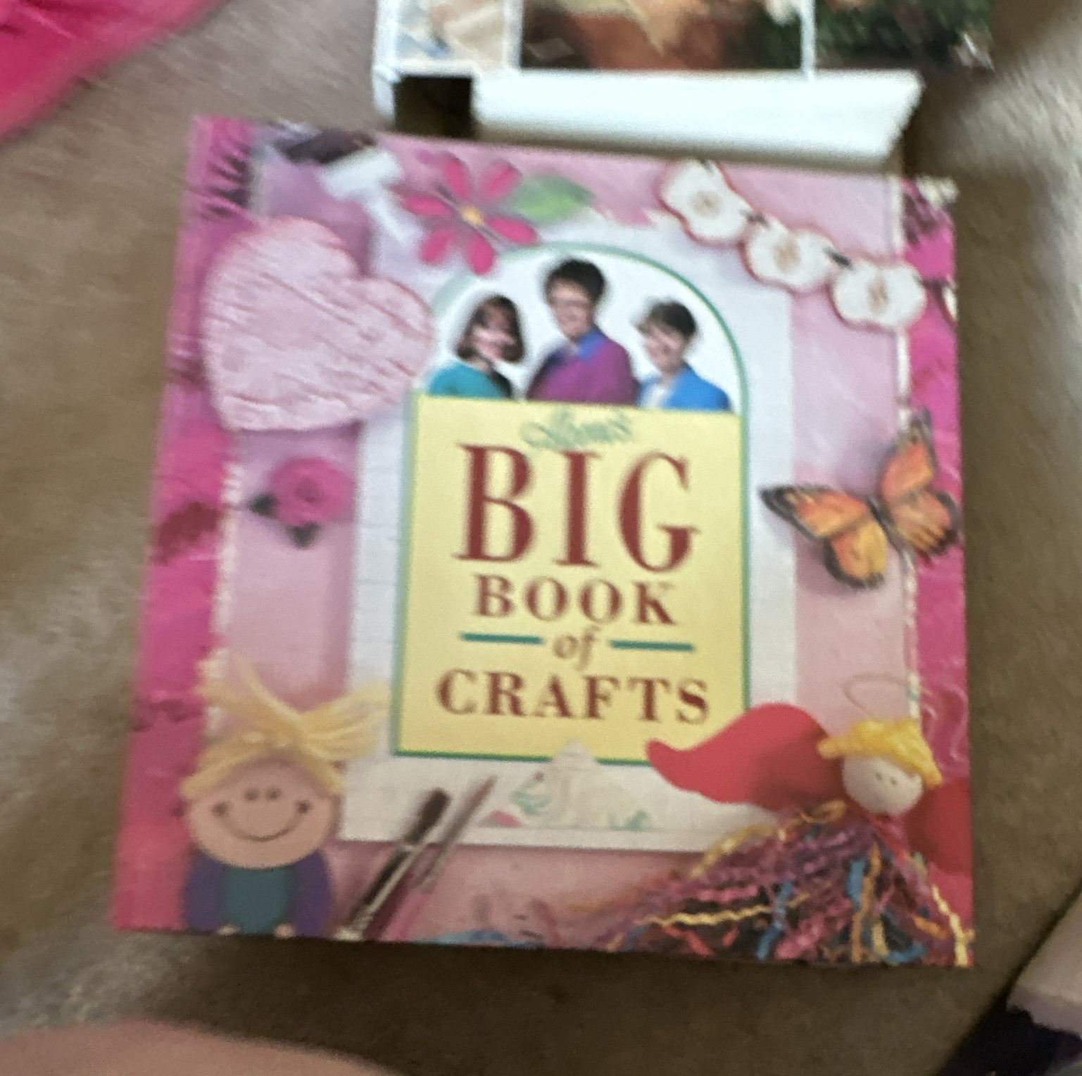 Oxmoor House BIG BOOK OF CRAFTS Aleene Ring/Wire Bound Illustrated Craft Book