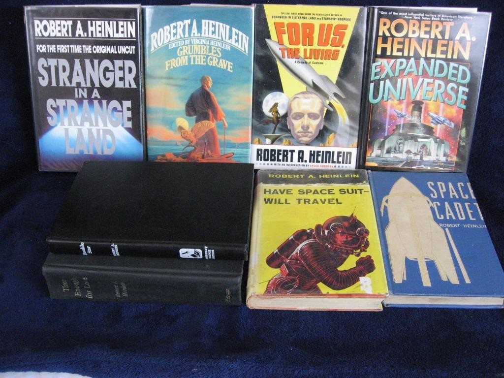 Robert Heinlein Hardcover Lot of 8