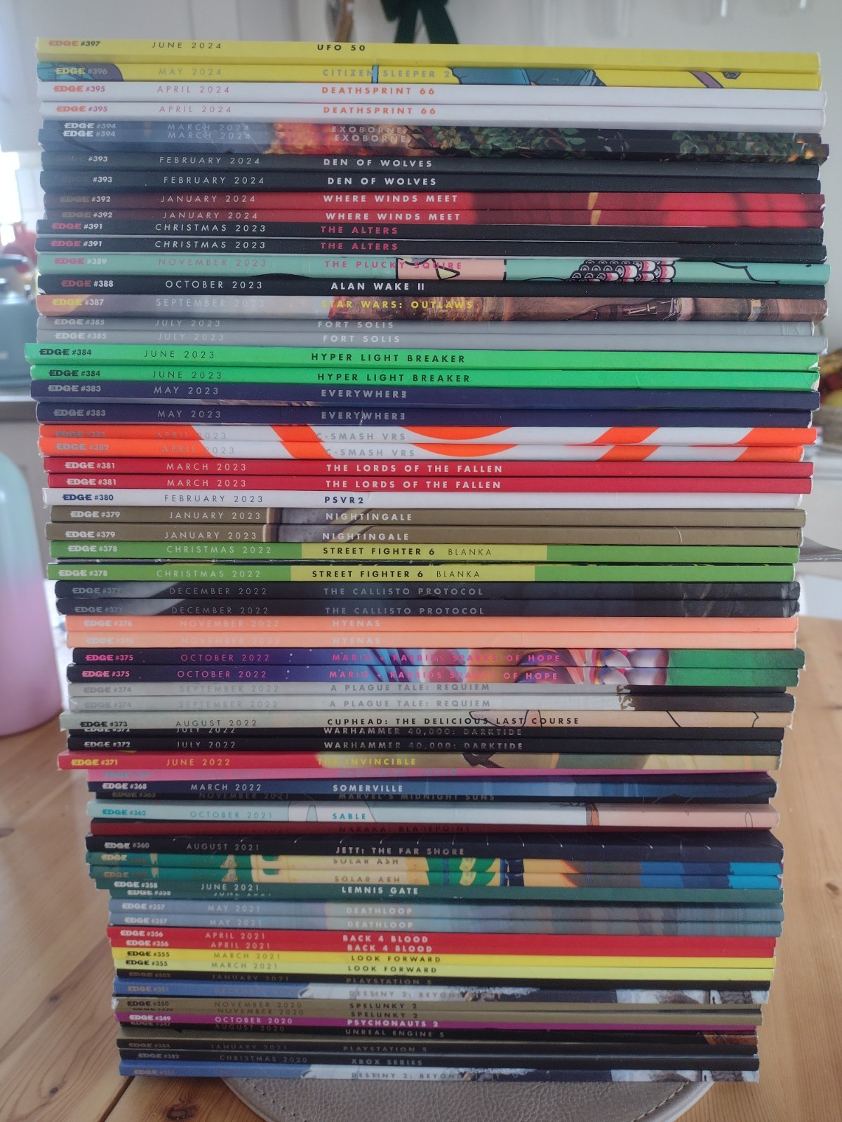 EDGE: The Future of Interactive Entertainment – Individual UK magazine issues
