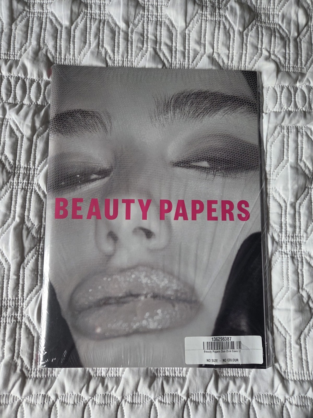 Dua Lipa Beauty Papers Limited Edition Zine Magazine Sold Out Brand New