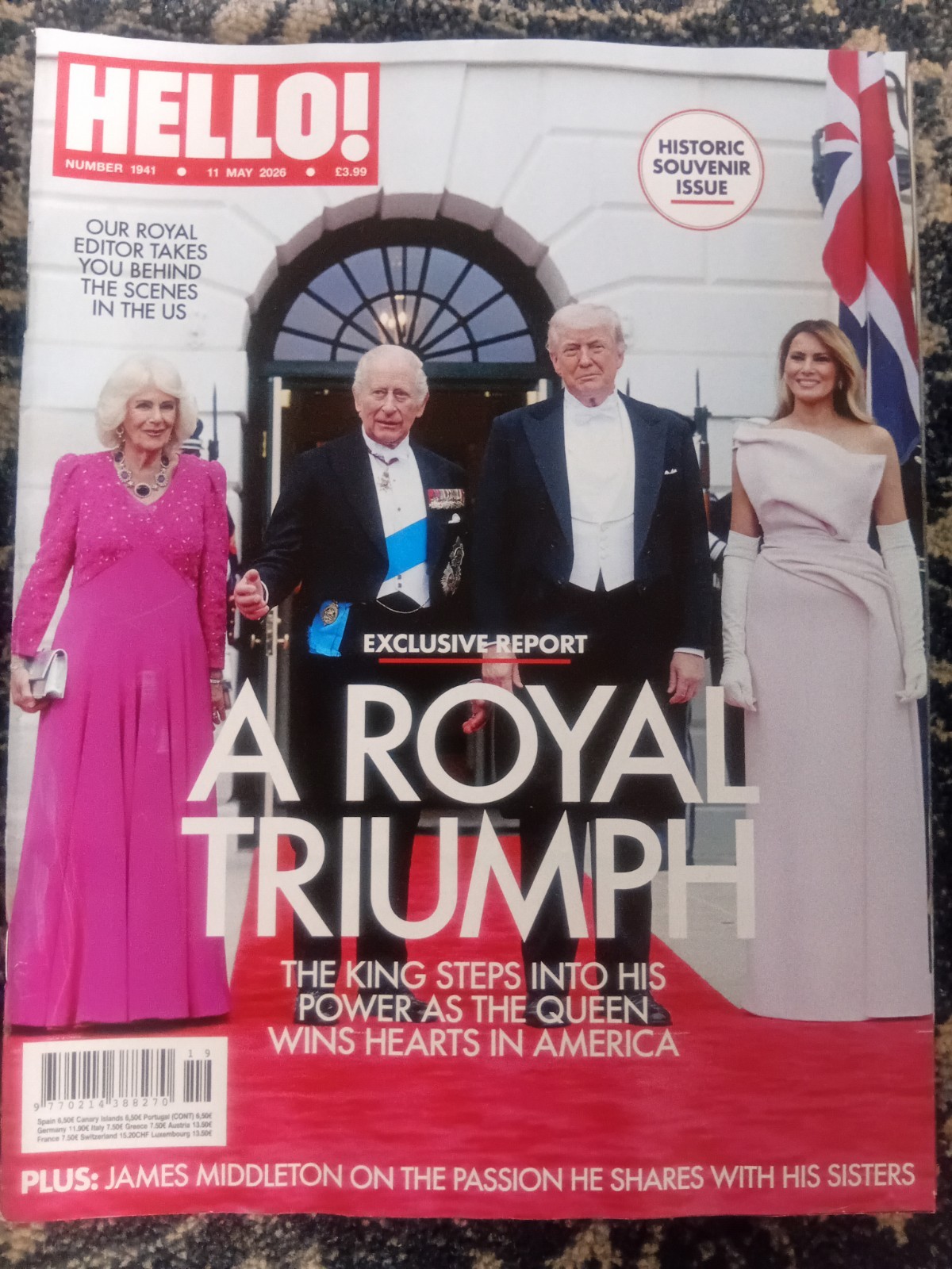 HELLO! Magazines – 5 Issues – April, May 2026 – Excellent Condition