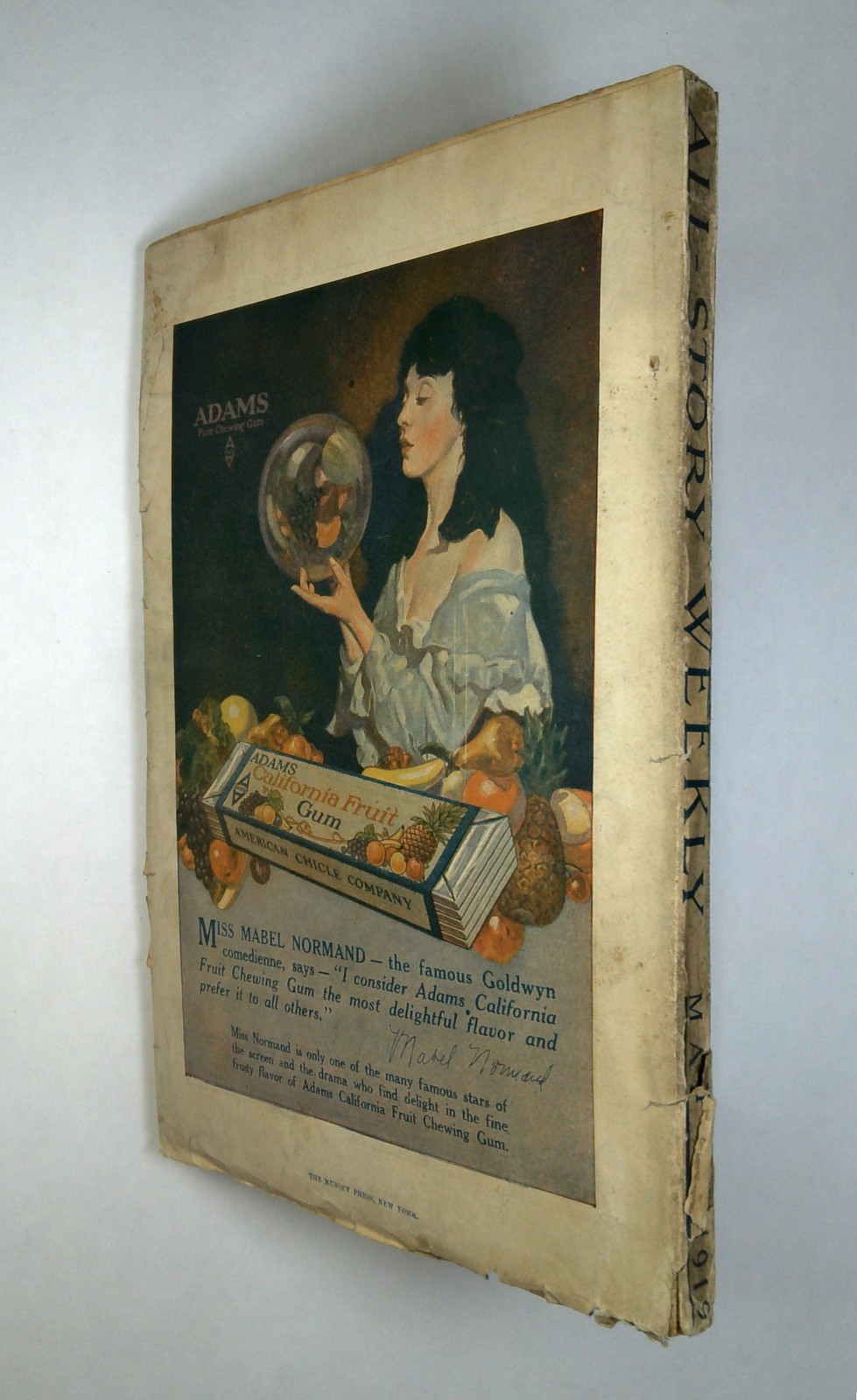All-Story Weekly Pulp May 1919 Vol. 97 #3 GD/VG 3.0