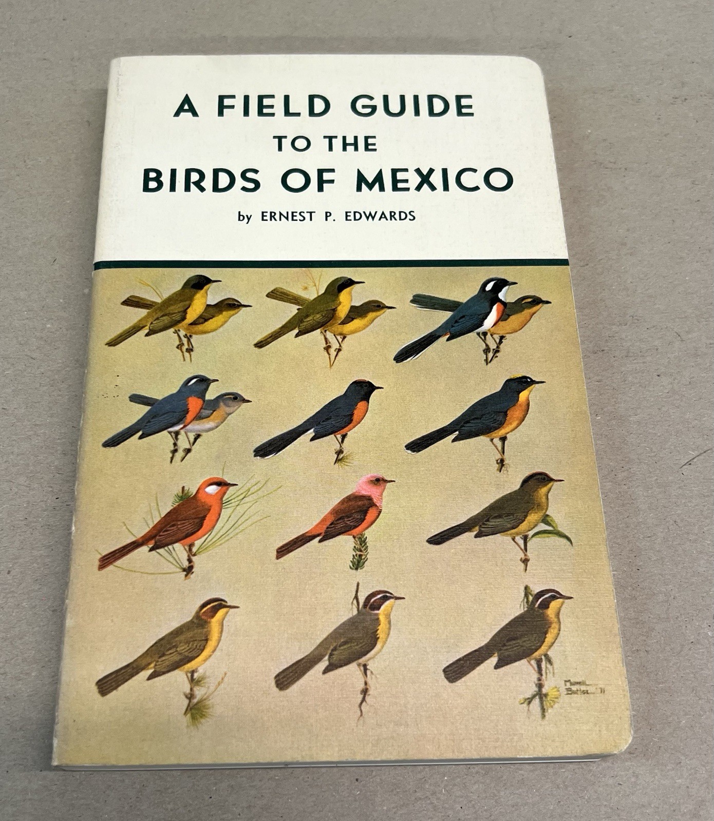 Field Guide to the Birds of Mexico (Edwards) soft cover book