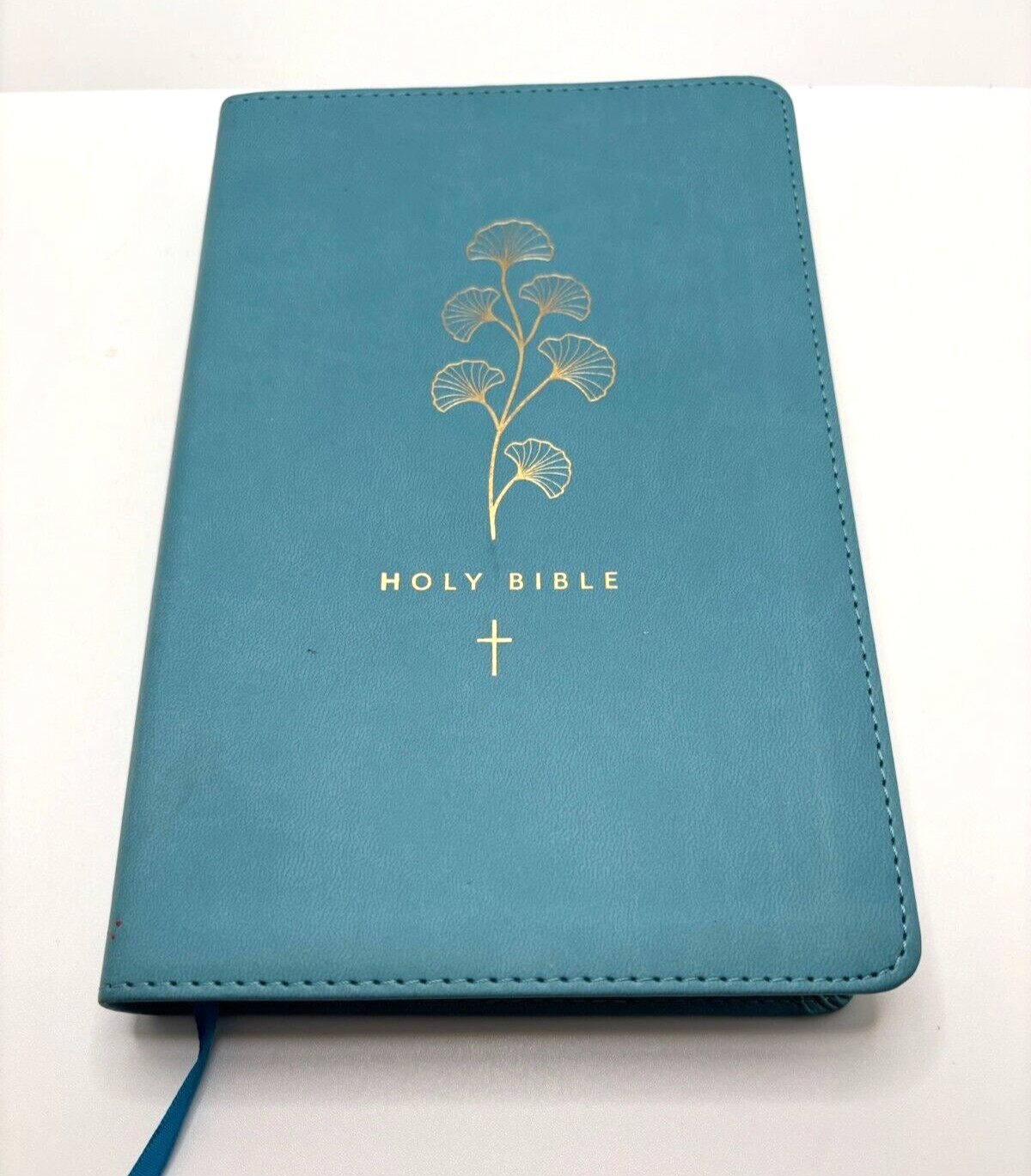 Tyndale Holy Bible New Living Translation Red Letter 2015 Leather Like Blue