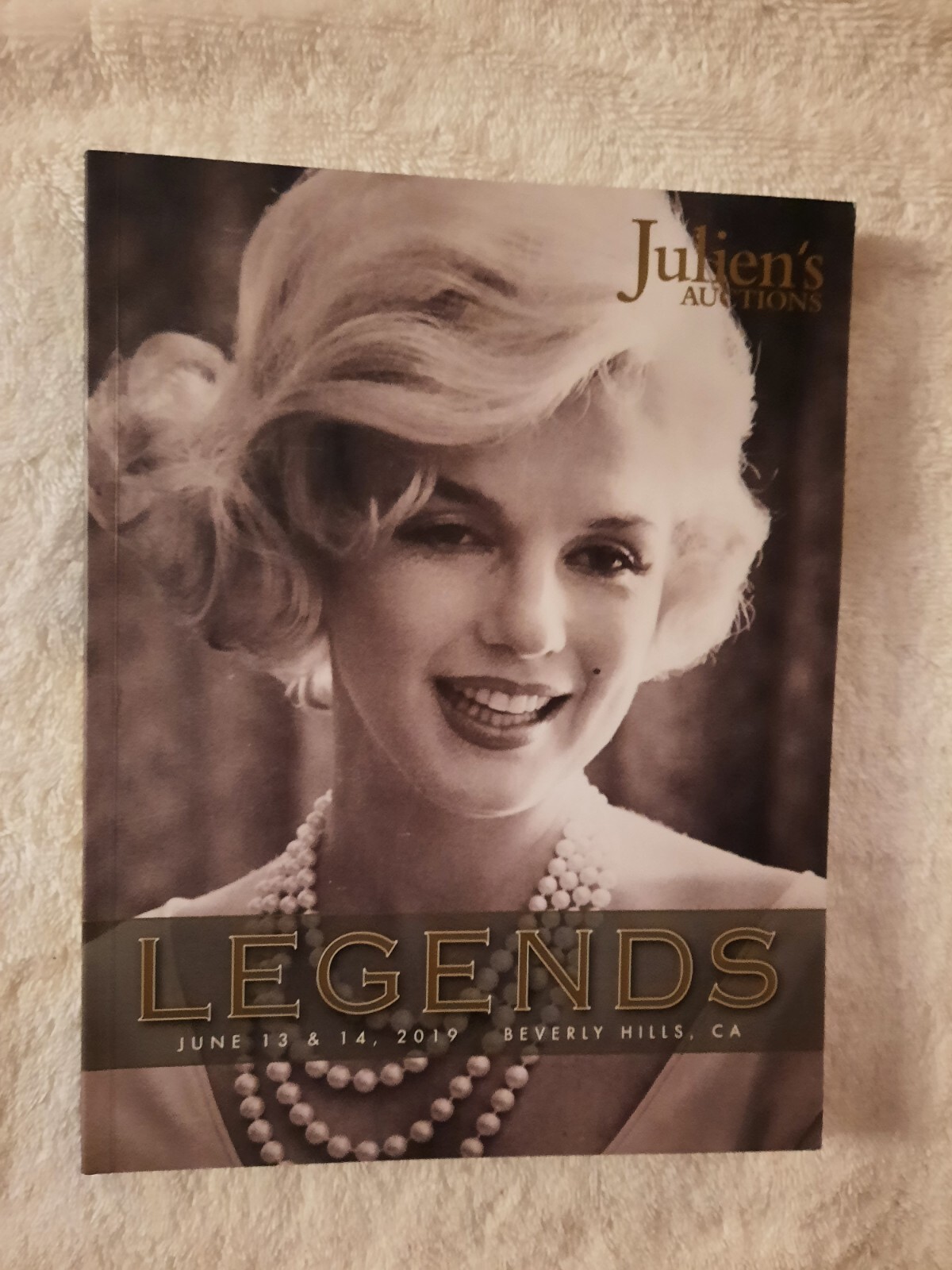 LEGENDS Julien&rsquo;s Auctions June 13 & 14, 2019 Beverly Hills Marilyn Monroe