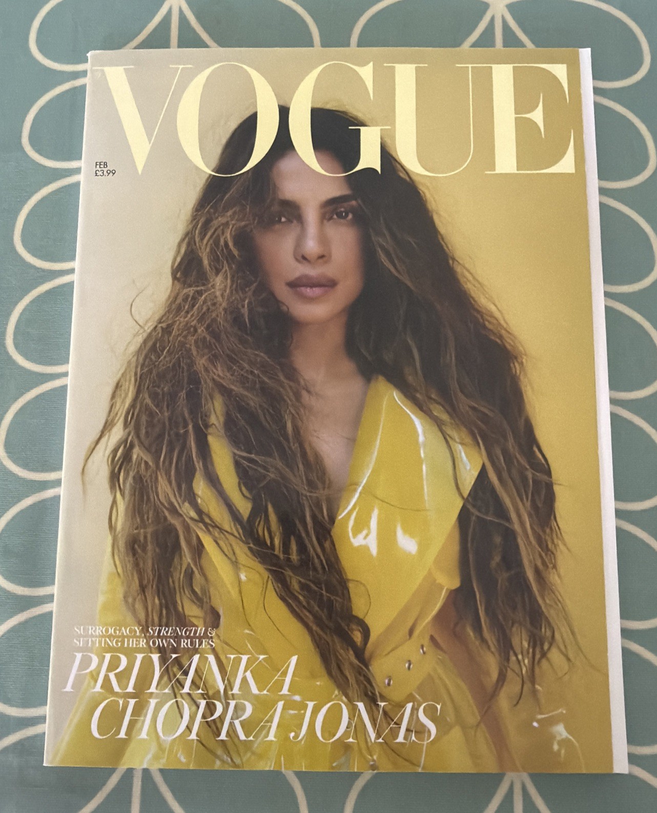 Vogue Magazine UK Edition February 2023 Priyanka Chopra Jonas @EXC condition