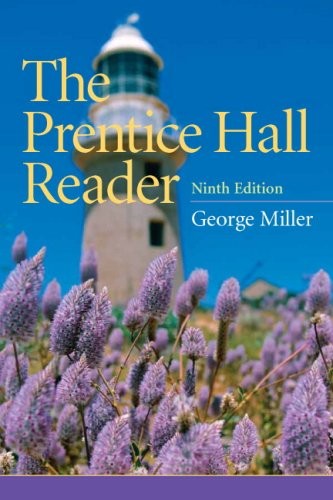 THE PRENTICE HALL READER By George E. Miller *Excellent Condition*