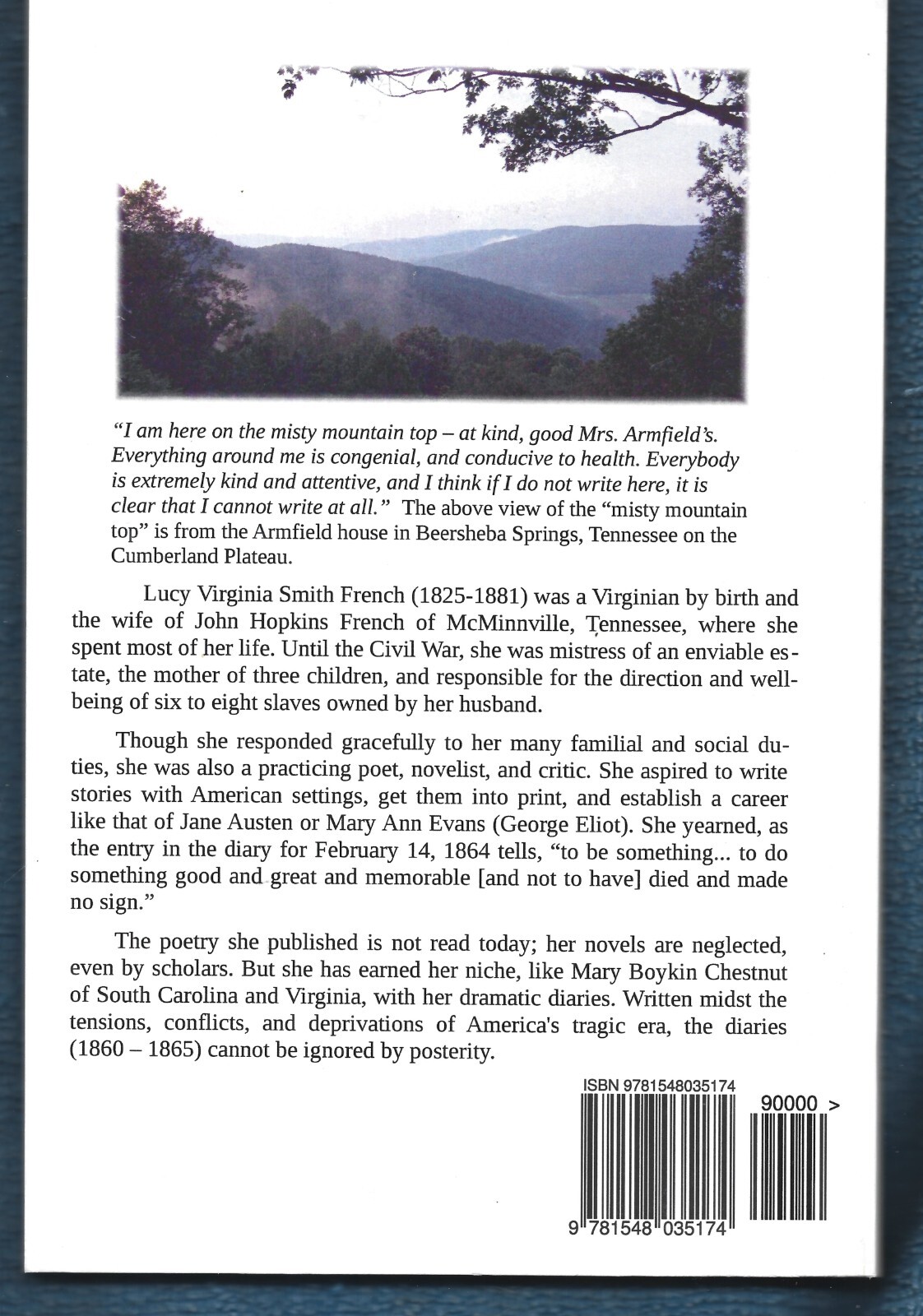 Beersheba Diaries 1863-1864 PB-L. Virginia French-2007-102 pages