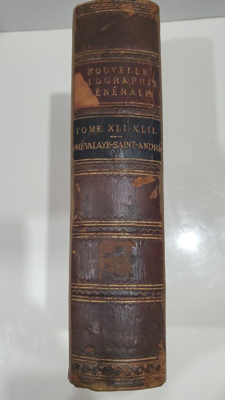 ANTIQUE, Nouvelle Biographie Générale Depuis Les Temps Les Plus, Vol 41, 1863