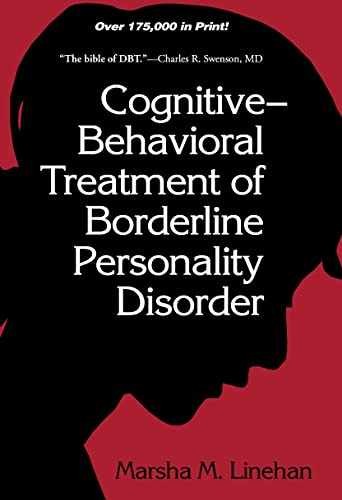 Cognitive-Behavioral Treatment of – Hardcover, by Linehan Marsha – Very Good b