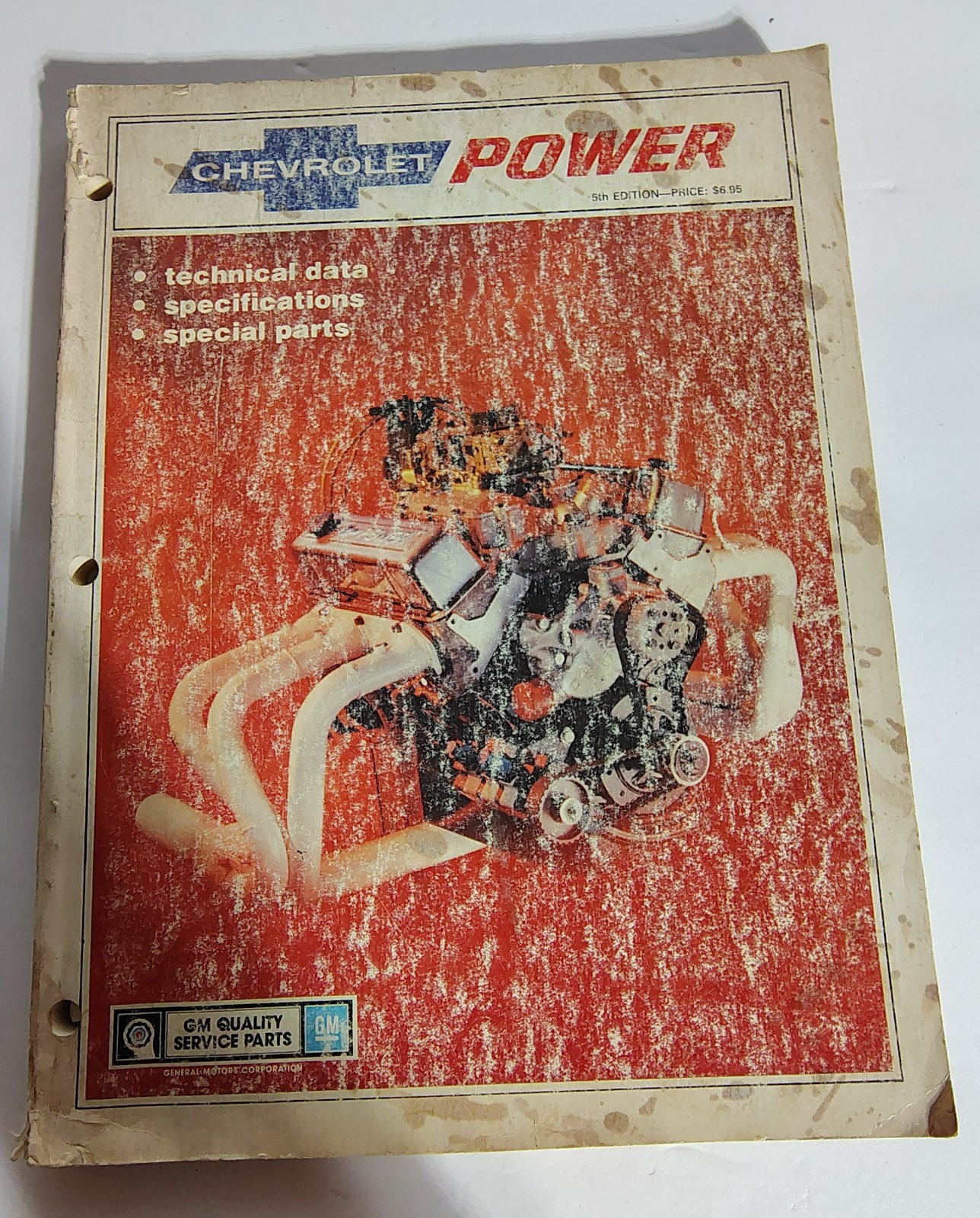 Chevrolet power tech data,special parts 5th ed 1984 SBC/BBC ENGINE BUILDER/RACER