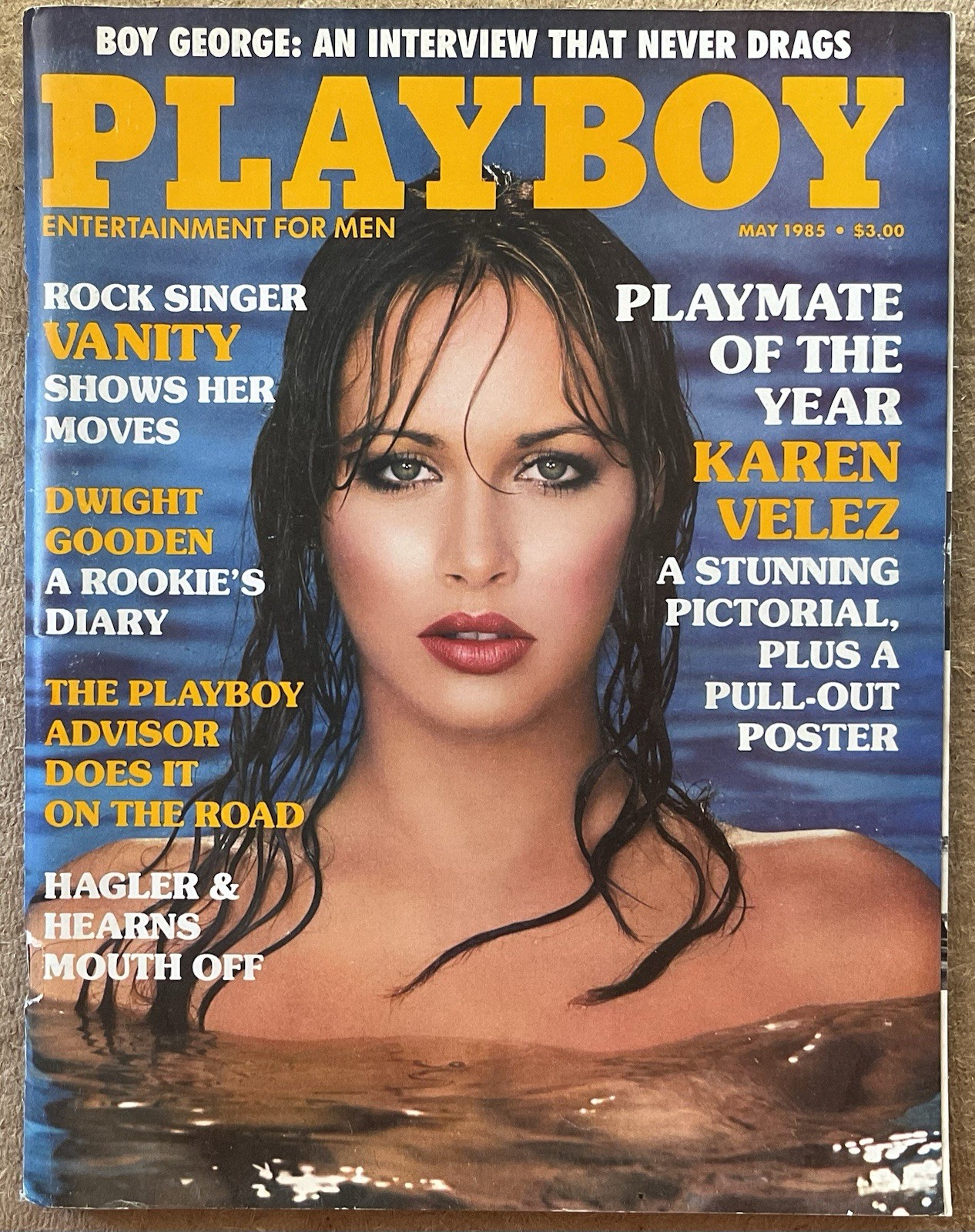 PLAYBOY Magazine – LOT of 9 VTG Issues from 1984- 89; All Centerfolds Included