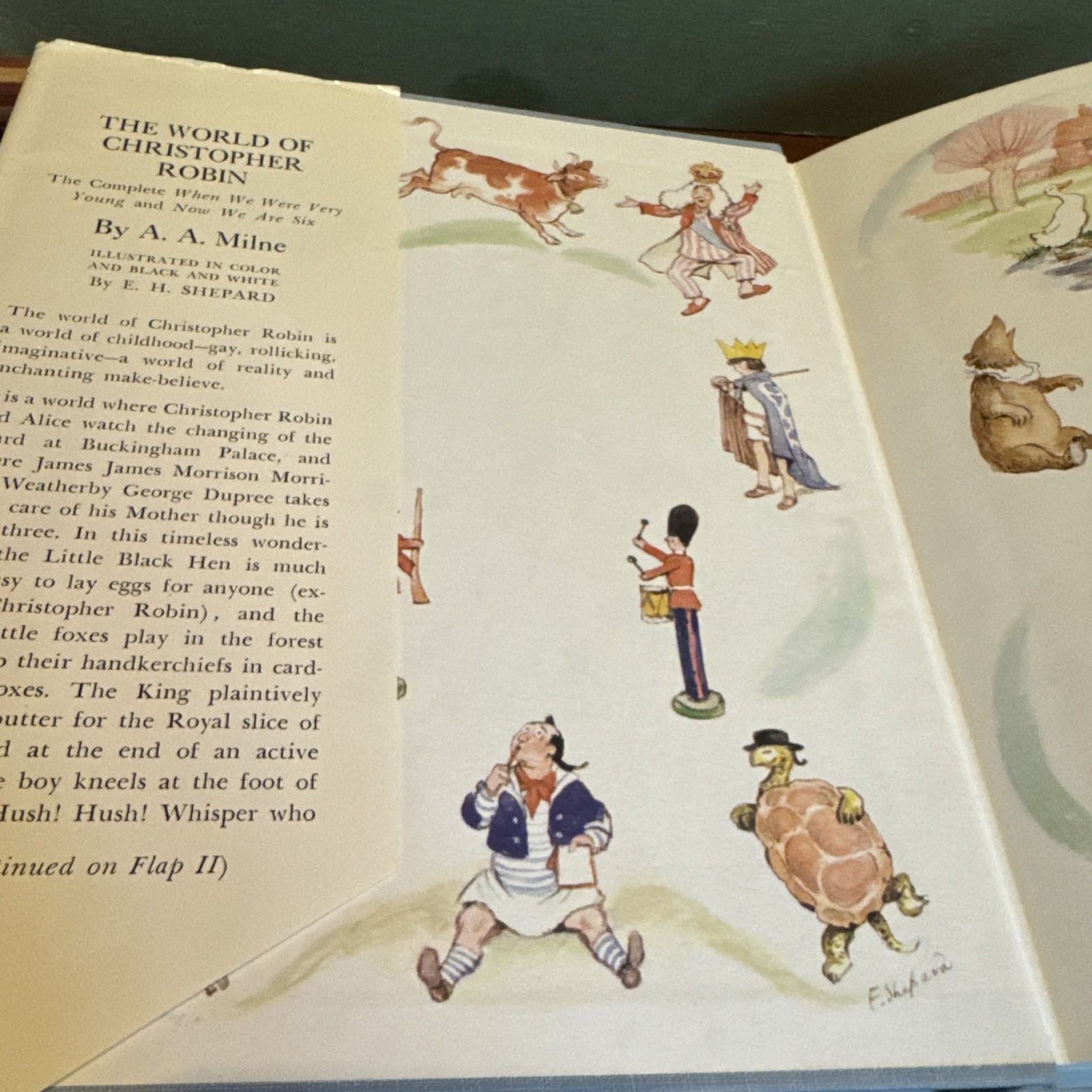 Set Of Two A.A. Milne Books – The World Of Christopher Robin World Of Pooh Boxed