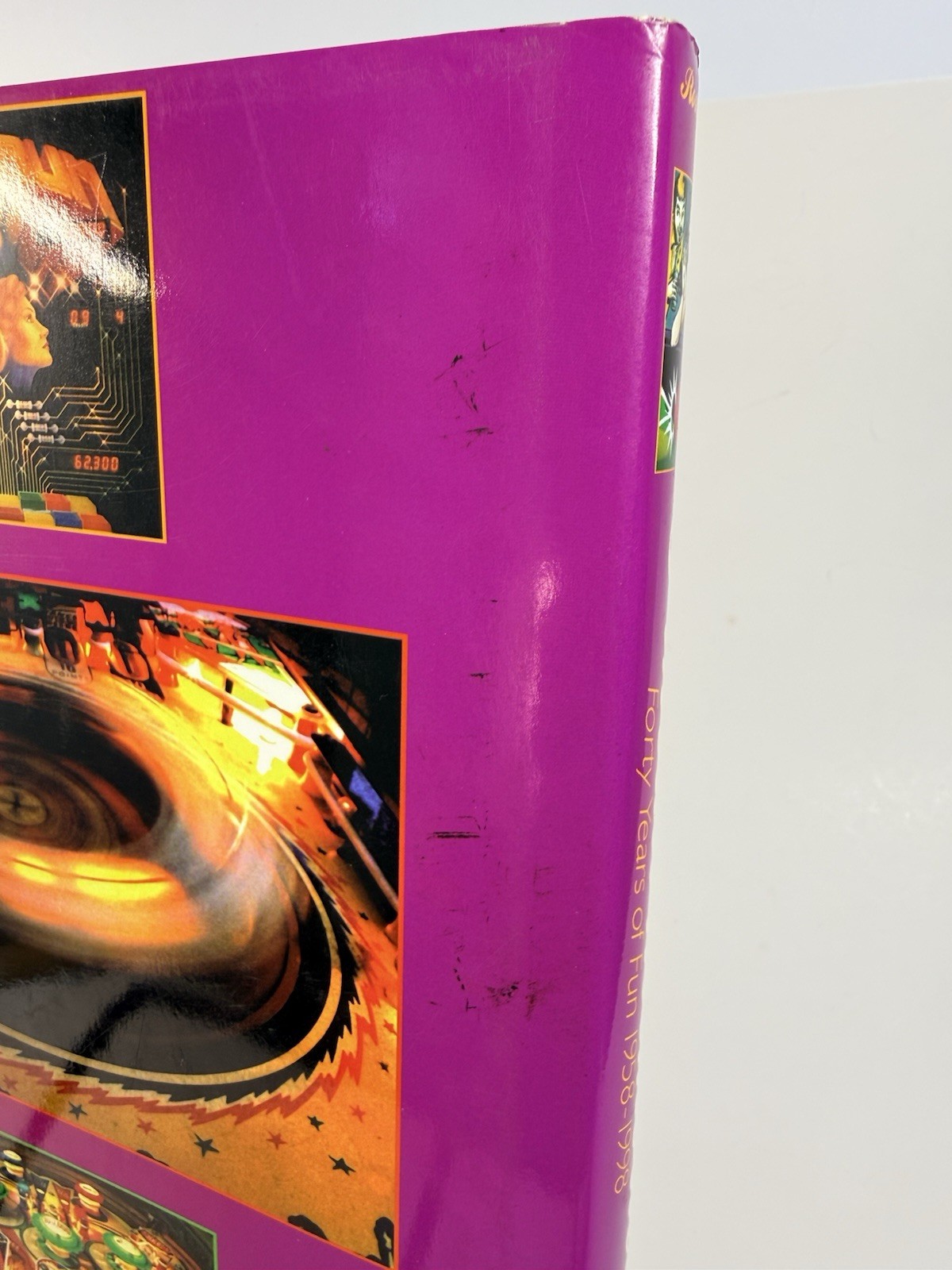 Pinball Memories Book: 1958-1998. Hardback – Marco Rossignoli – 2003
