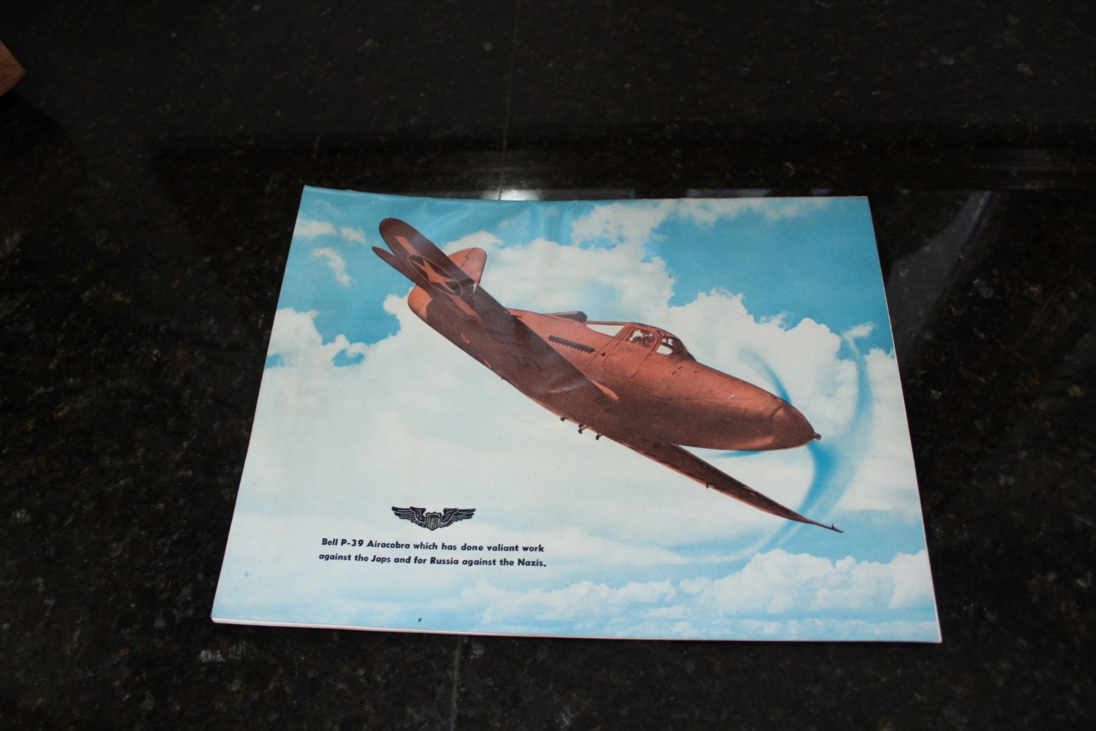 Vintage Oct. 1943 Wings Magazine Pages 697-736 Navy Fighter Pilot Cover