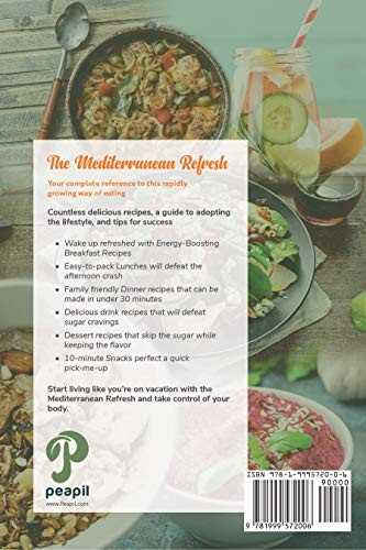 The Mediterranean Refresh by Erika Simons Book The Fast Free Shipping