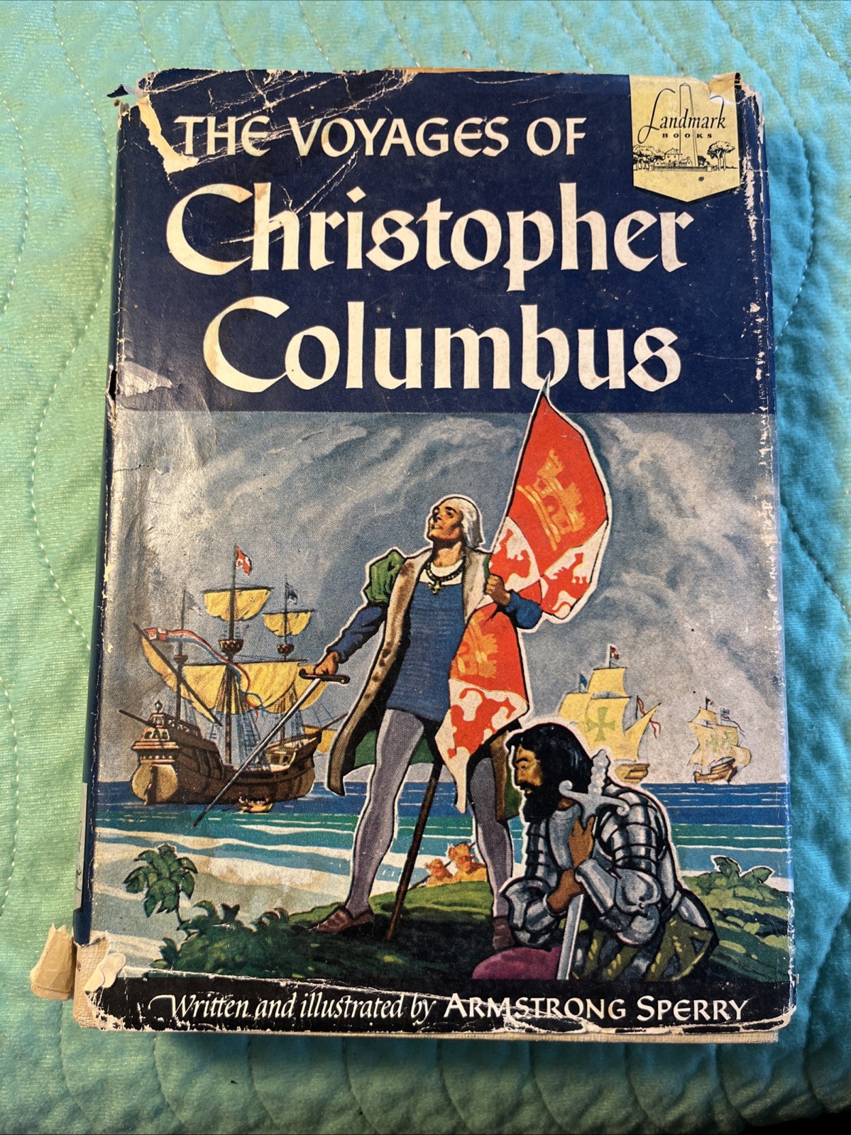 Christopher Columbus By Armstrong Perry 1950 HCDJ