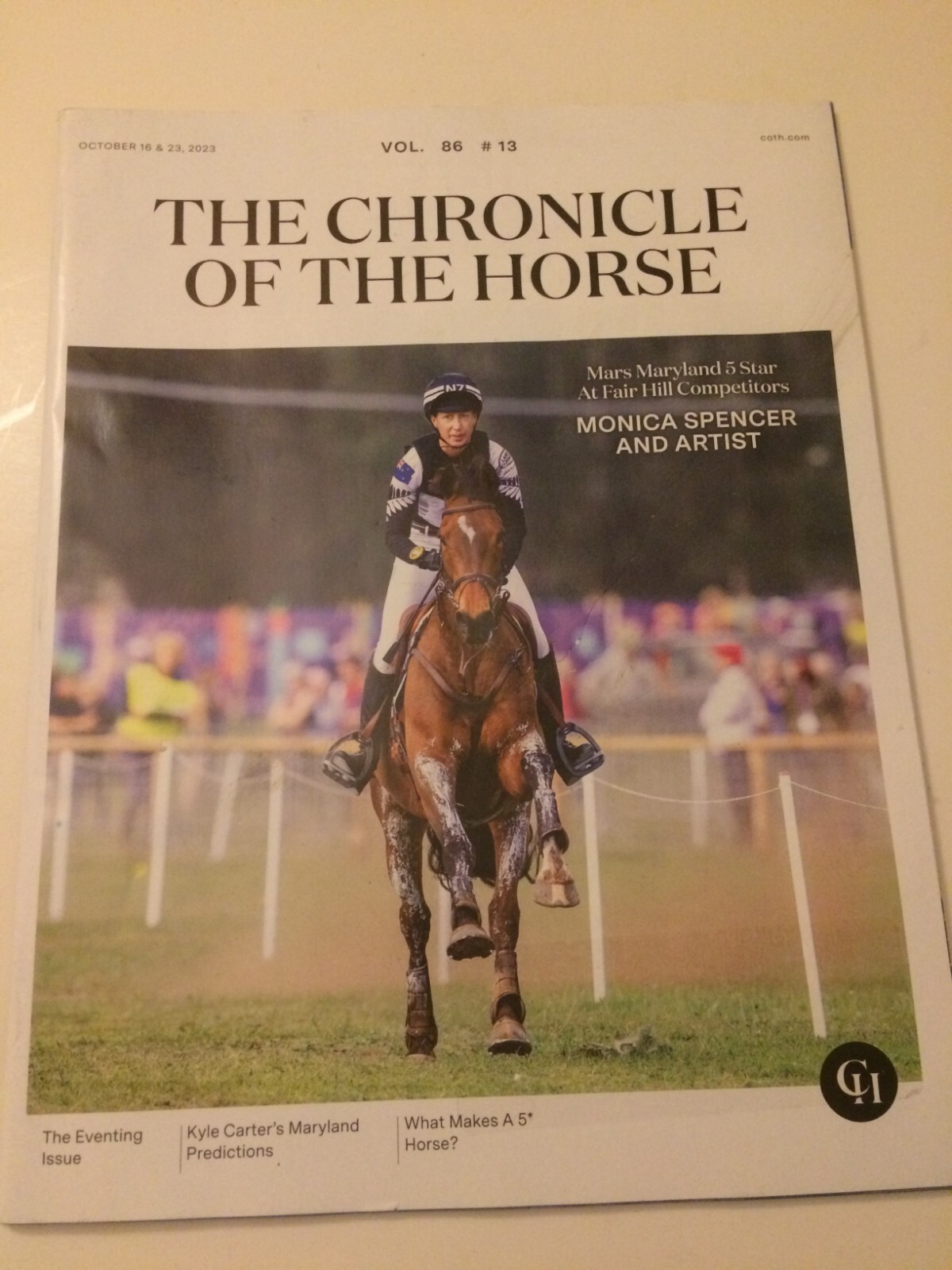 Chronicle of the Horse Magazine~NEW~$3 Each~June July/Aug Sept Oct/Nov 2024