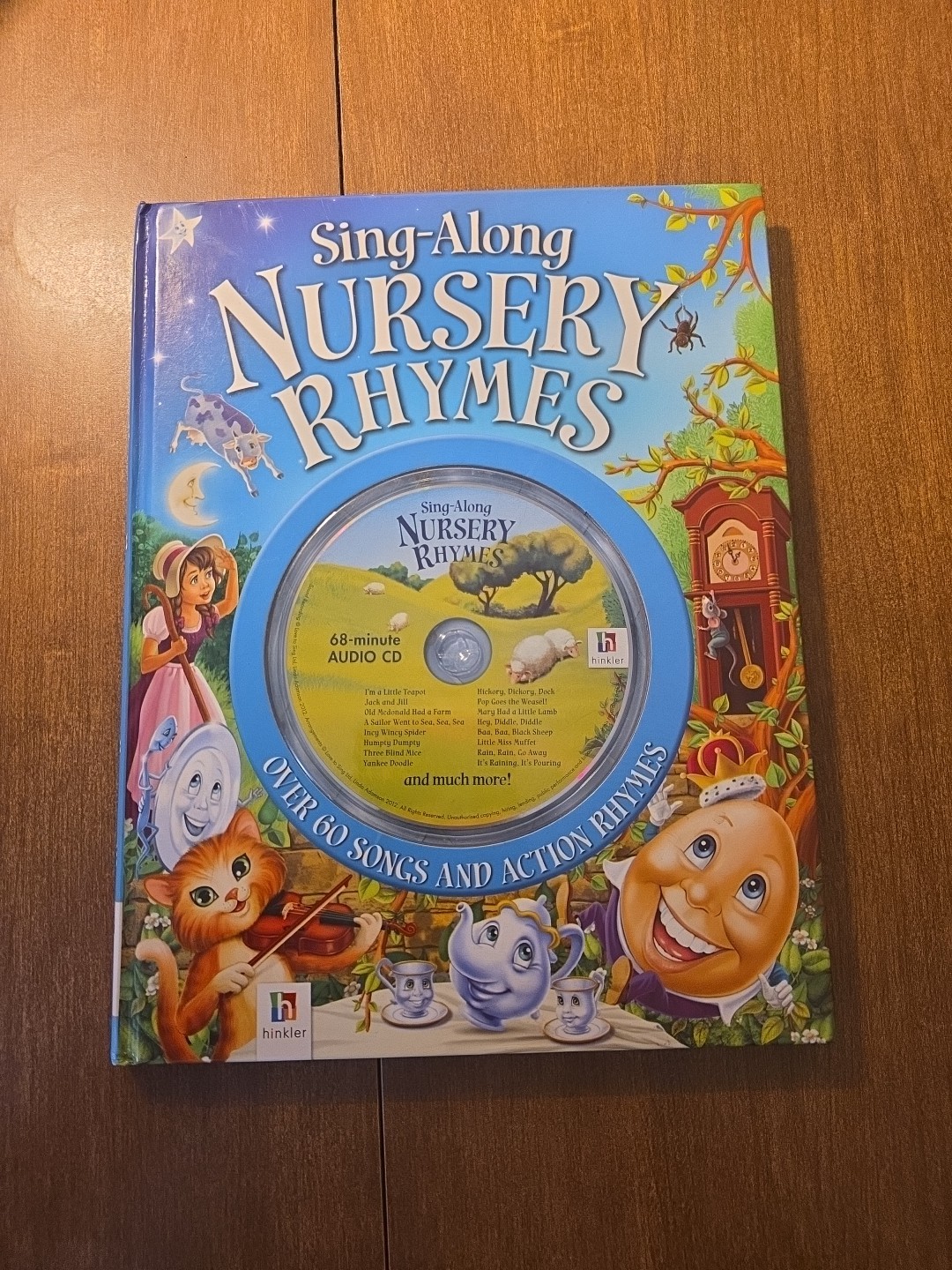 Sing-along Nursery Rhymes Book and Cd, Scholastic Inc.,