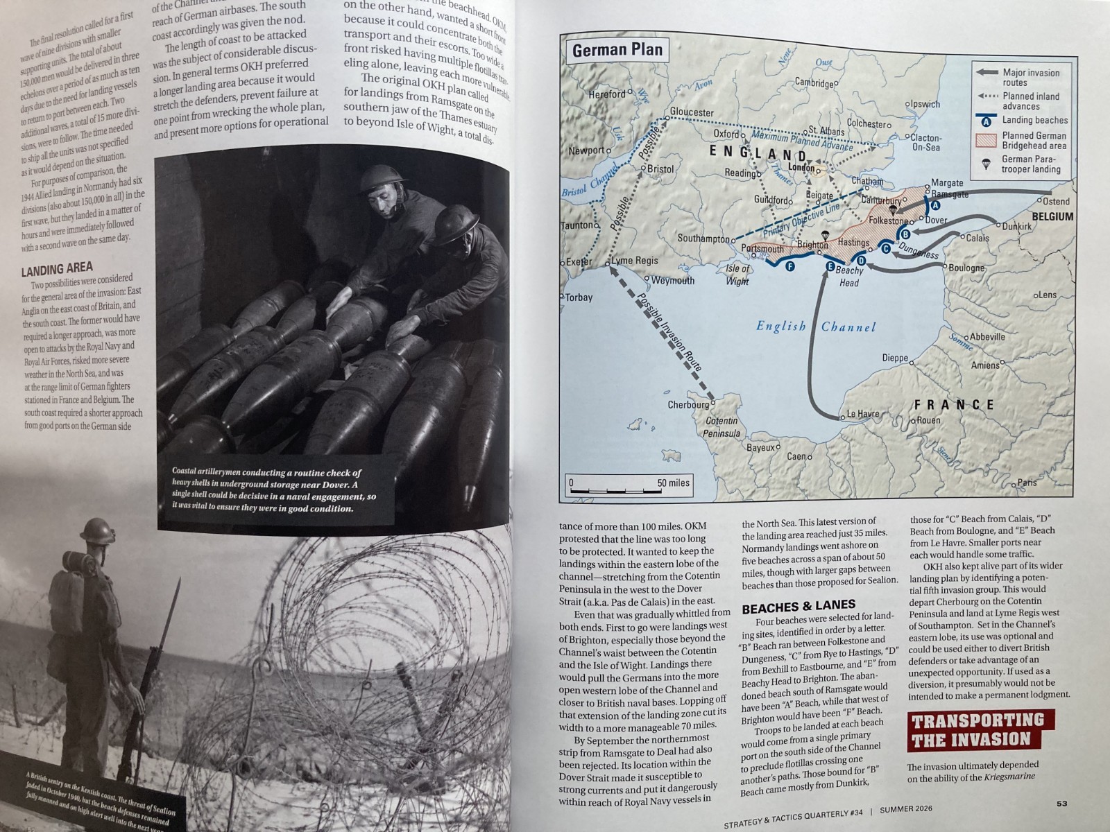 SEALION – PLAN TO INVADE ENGLAND 2026 STRATEGY & TACTICS QUARTERLY Magazine