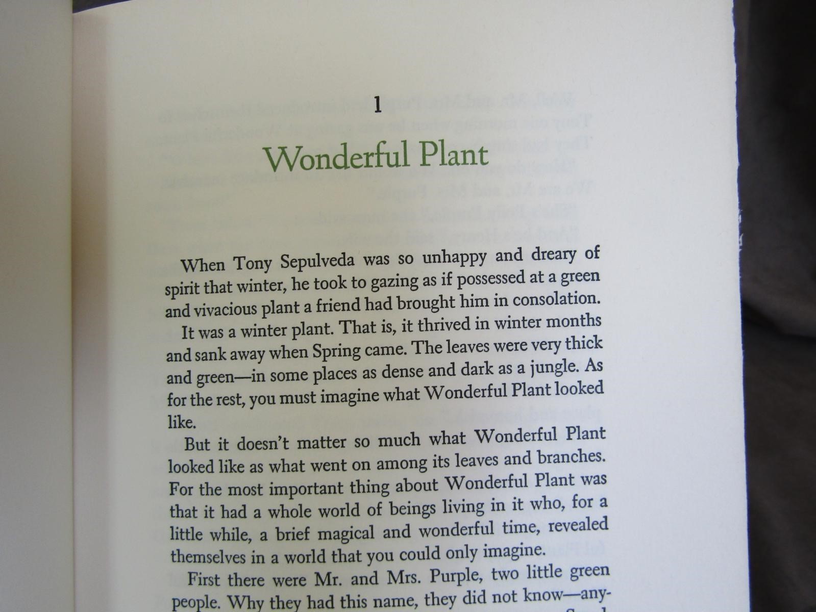 1980 twice signed – WONDERFUL PLANT – William Goyen – Palaemon Press ch922