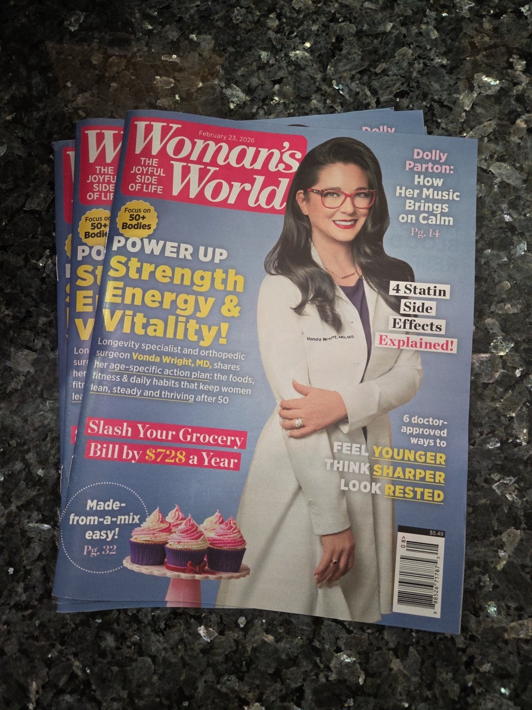 WOMANS WORLD MAGAZINE | FEB 23 2026 | VONDA WRIGHT, MD – POWER UP
