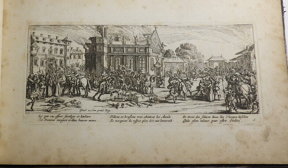 De Droeve Ellendigheden van den Oorlock Callot, Jacques 18 PLATES