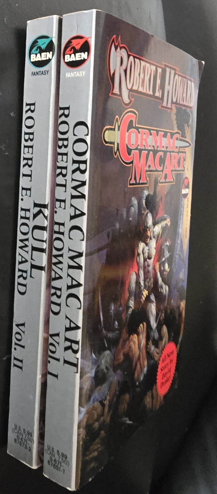 Cormac Mac Art & Kull – Robert E. Howard Library Vols I & II – Baen