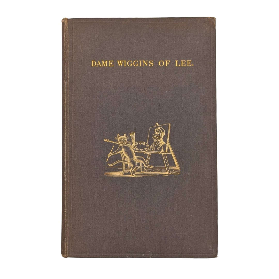 Vintage Book, Dame Wiggins, Illustrated, George Allen, 1885
