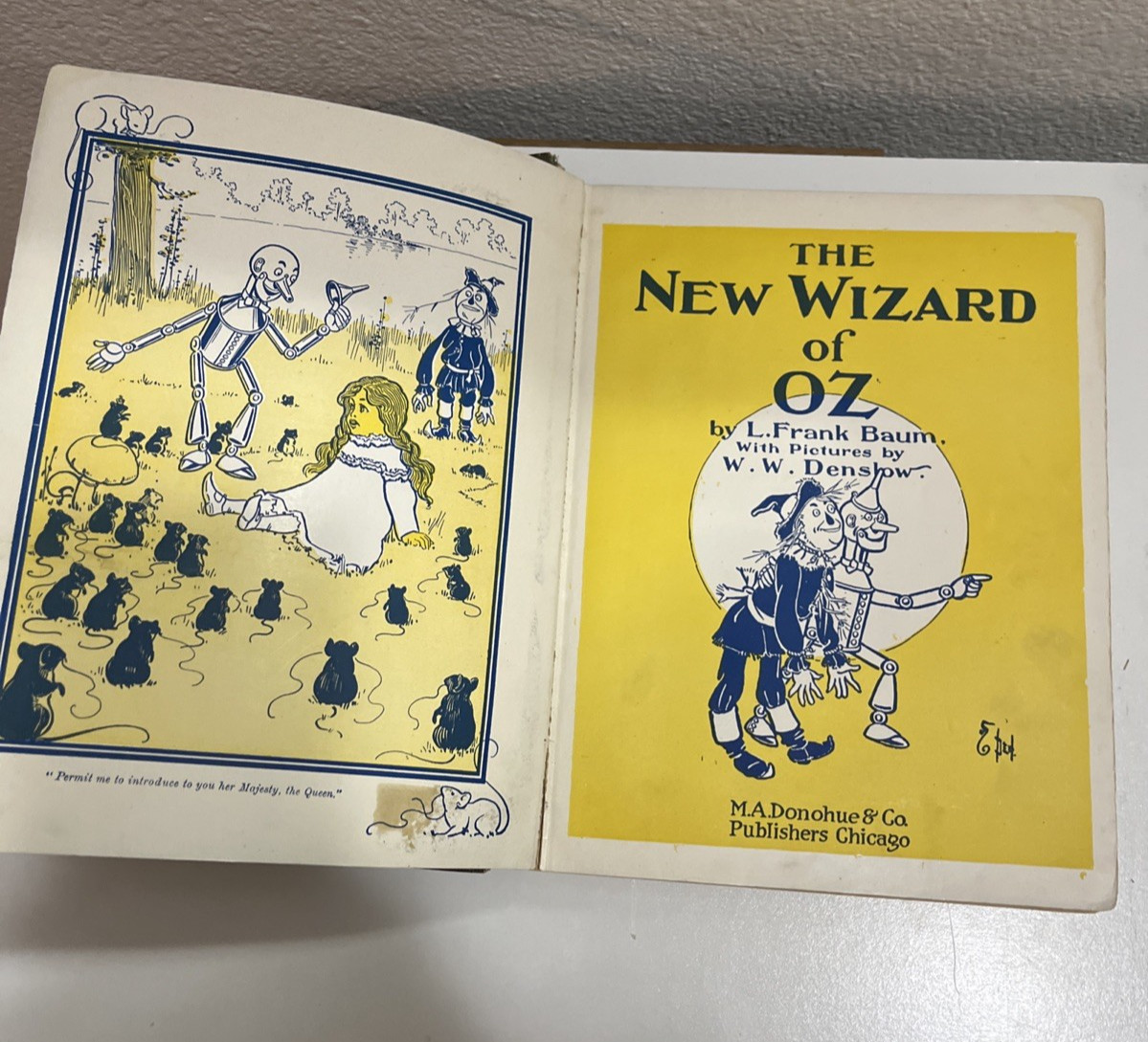 The New Wizard of Oz by Baum 1903 ed.