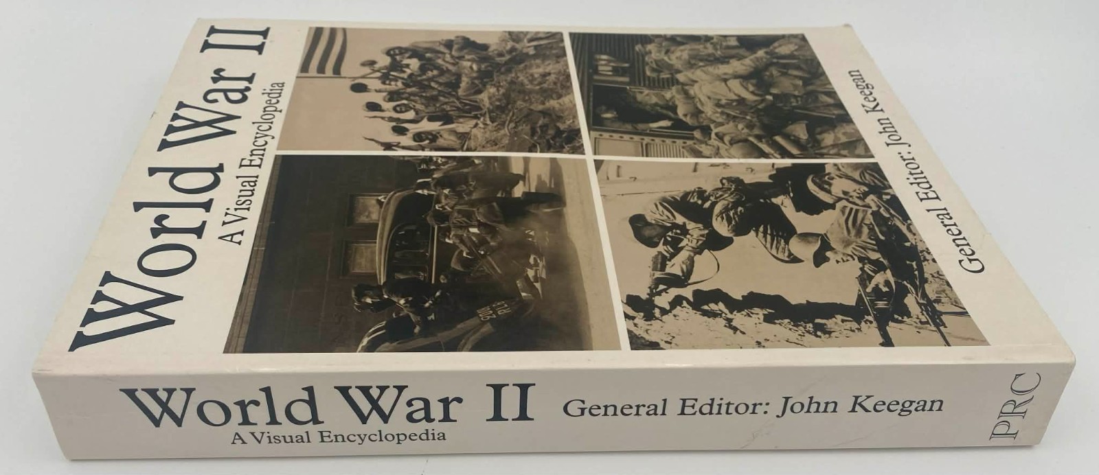 World War II Visual Encyclopedia John Keegan Hardcover 512 Pages WWII Book