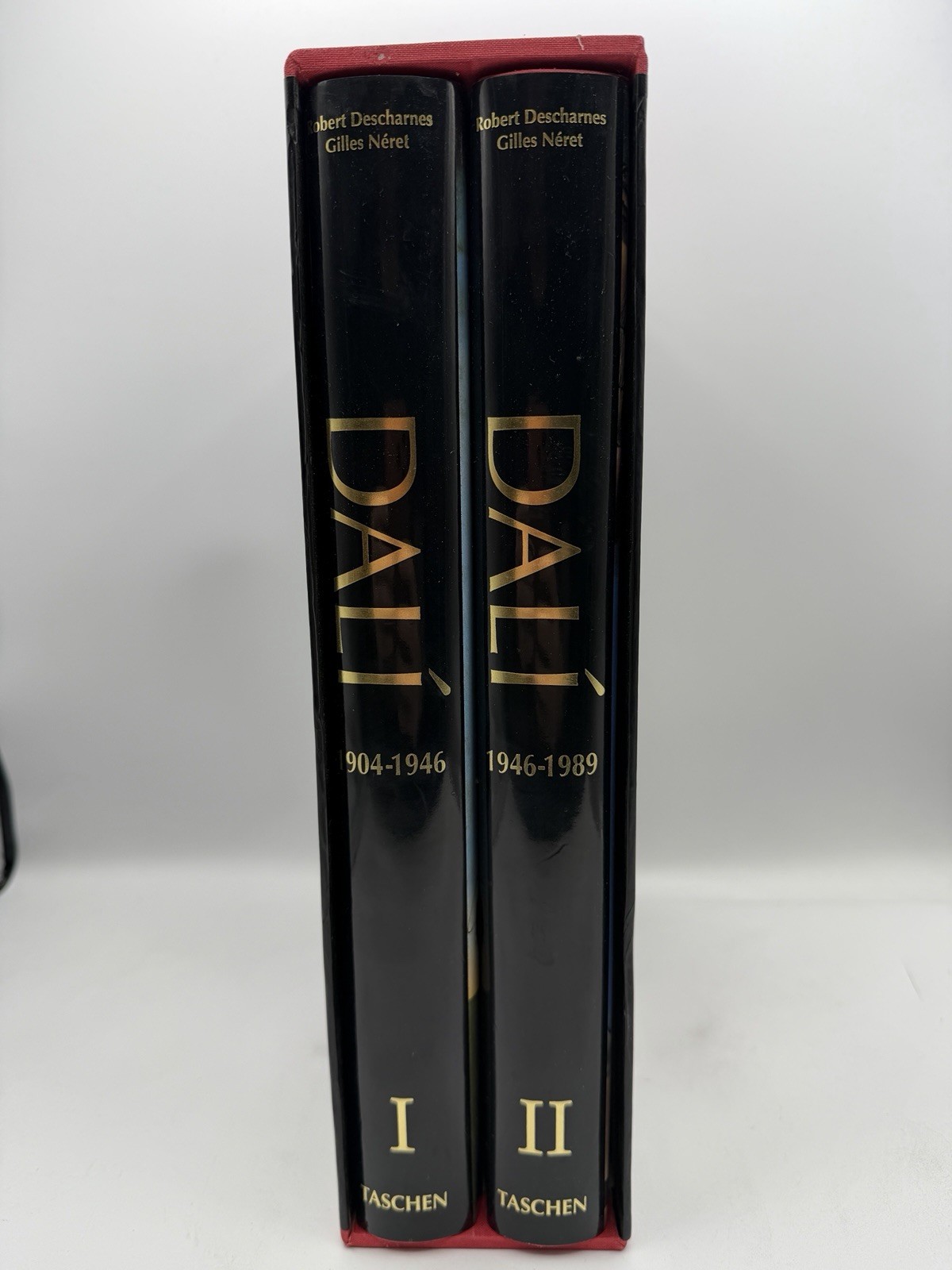 SALVADOR DALI The Paintings Benedikt Taschen Volumes I and II USED Free Shipping