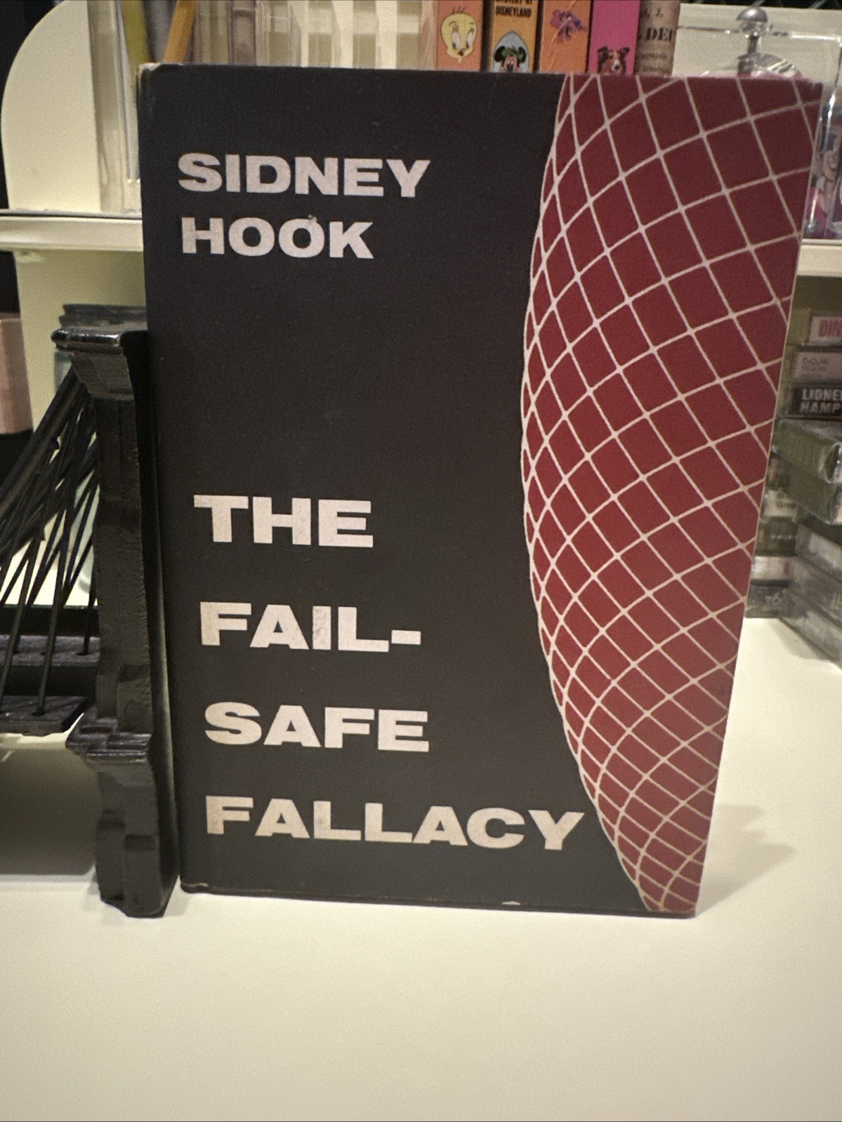 1963 FIRST EDITION SIDNEY HOOK THE FAIL-SAFE FALLACY HC COLLECTIBLE VINTAGE BOOK
