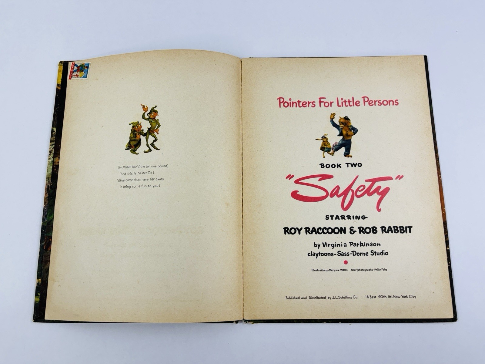 Rare 1946 Pointers For Little Persons Complete Series 1-6 Sass-Dorne Claytoon