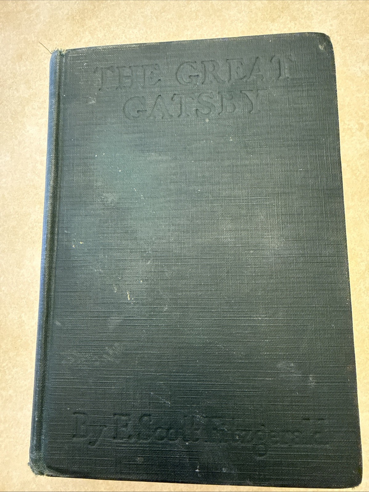 THE GREAT GATSBY by F. SCOTT FITZGERALD 1st EDITION, 1st PRINTING 1925