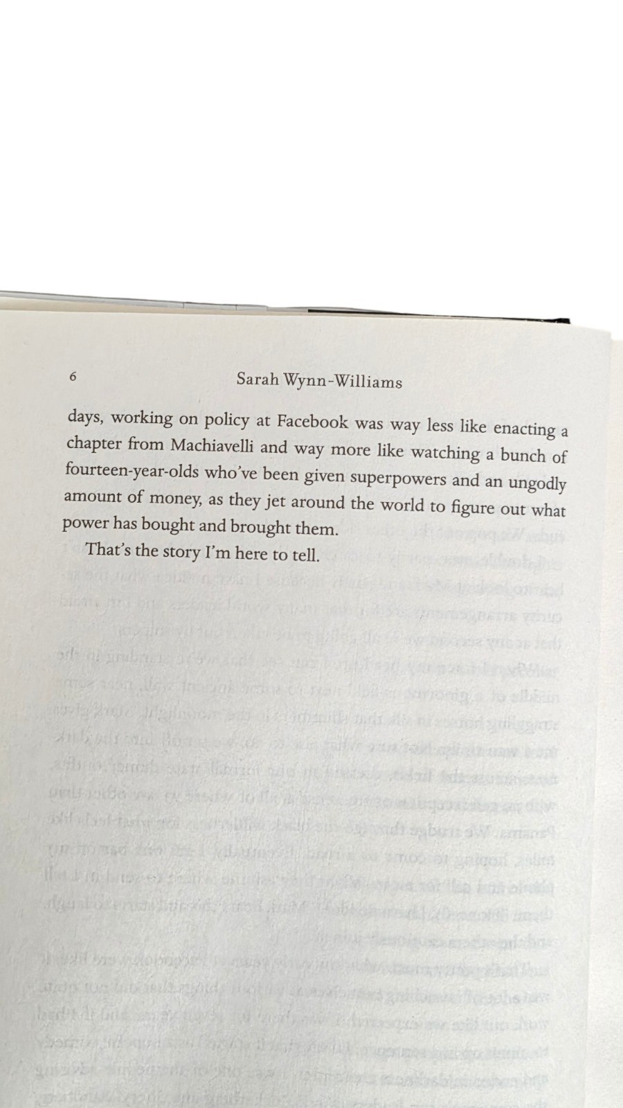 Careless People Sarah Wynn-Williams Memoir Hardcover Facebook Power Greed 2025