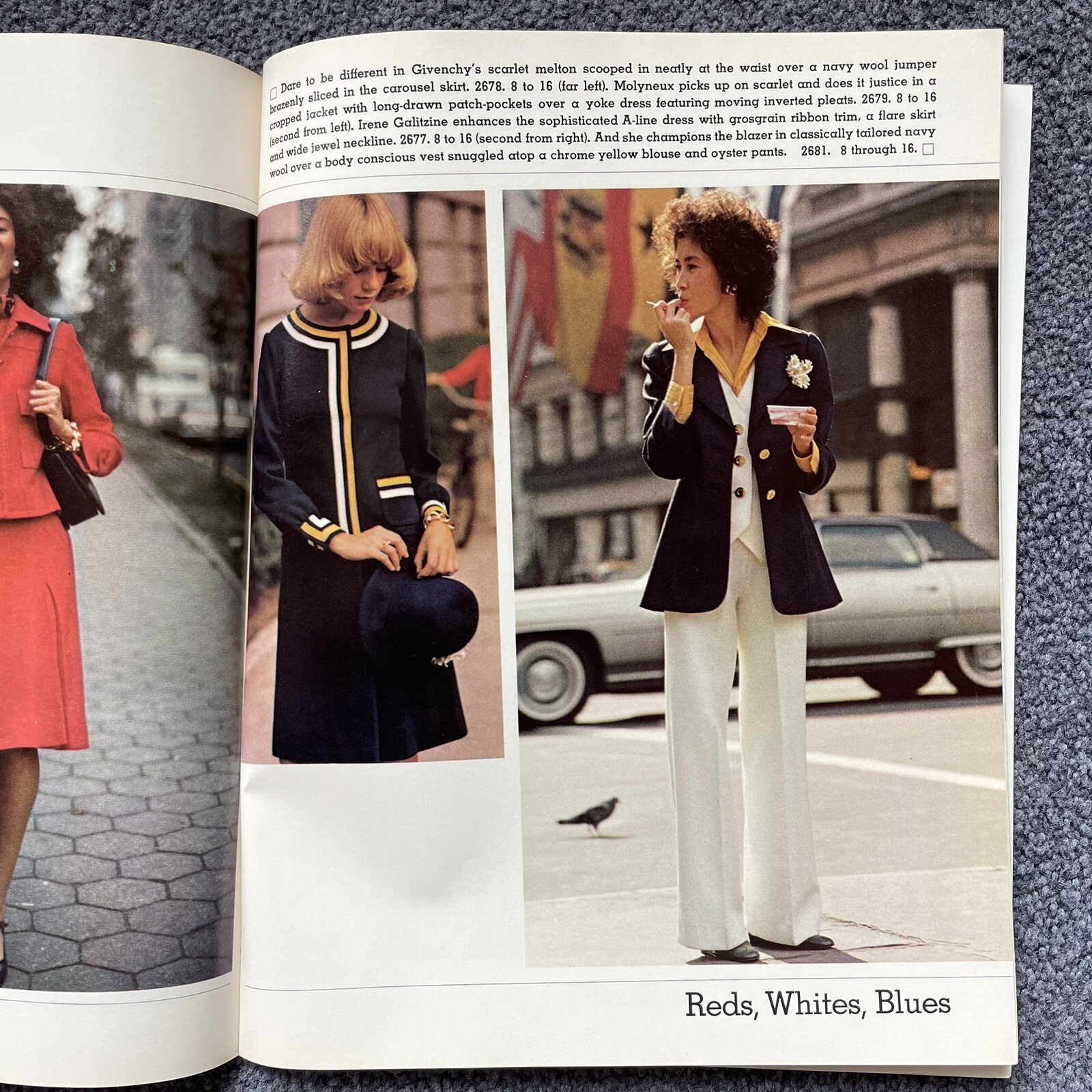 Vogue Pattern Vintage Sewing Magazine Select issues 1972-75 Cool! Priced Indiv!