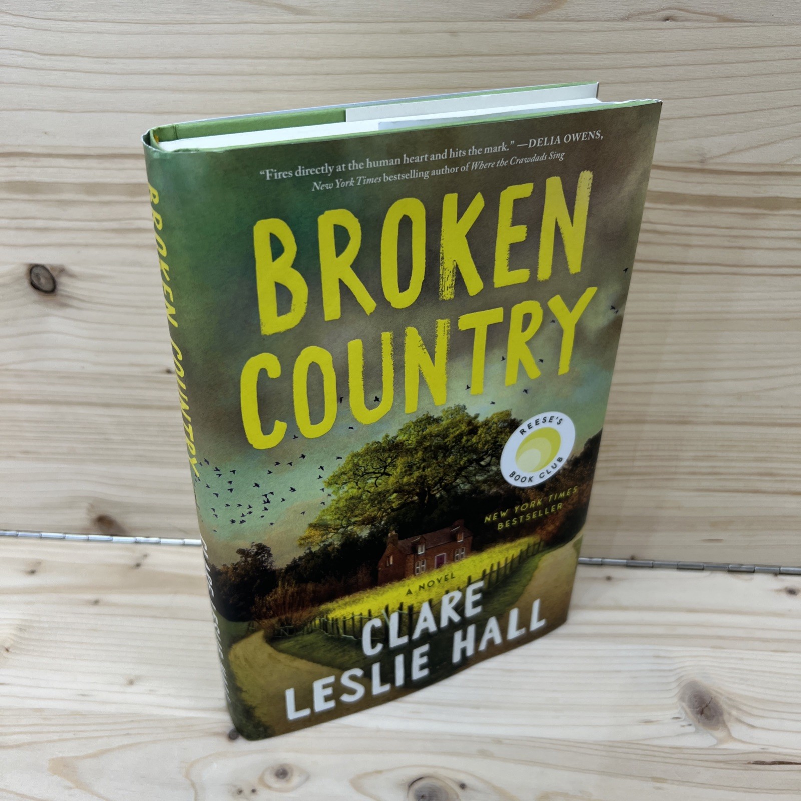 Broken Country Reese&rsquo;s Book Club by Clare Leslie Hall Hardback Used EUC