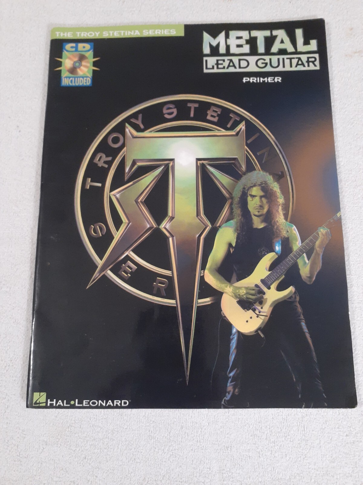Metal Lead Guitar Primer by Troy Stetina Paperback book [w/ CD]