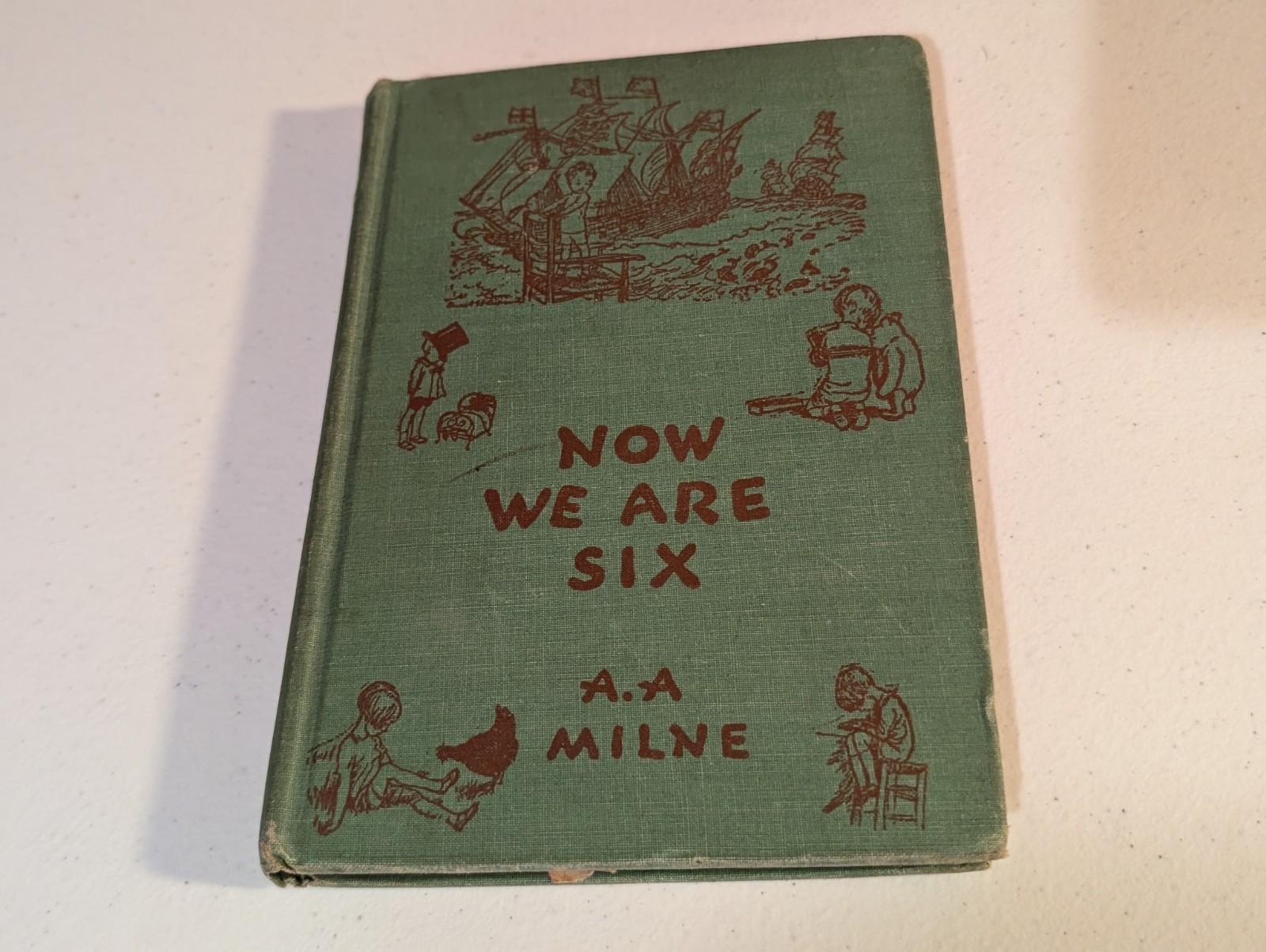 Lot 3 A A Milne Now We Are Six When We Were Very Young Winnie The Poo Antiques!!