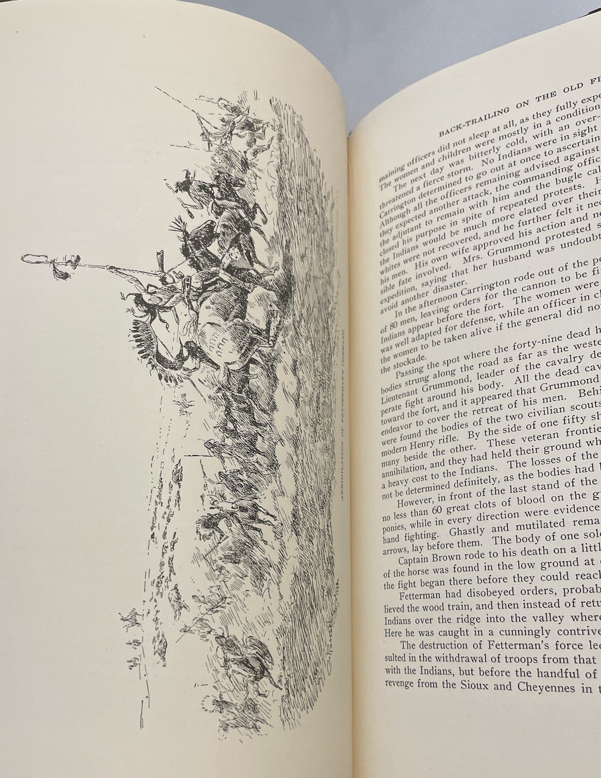 Back-Trailing on the Old Frontier Charles M. Russell 1922 RARE First Edition
