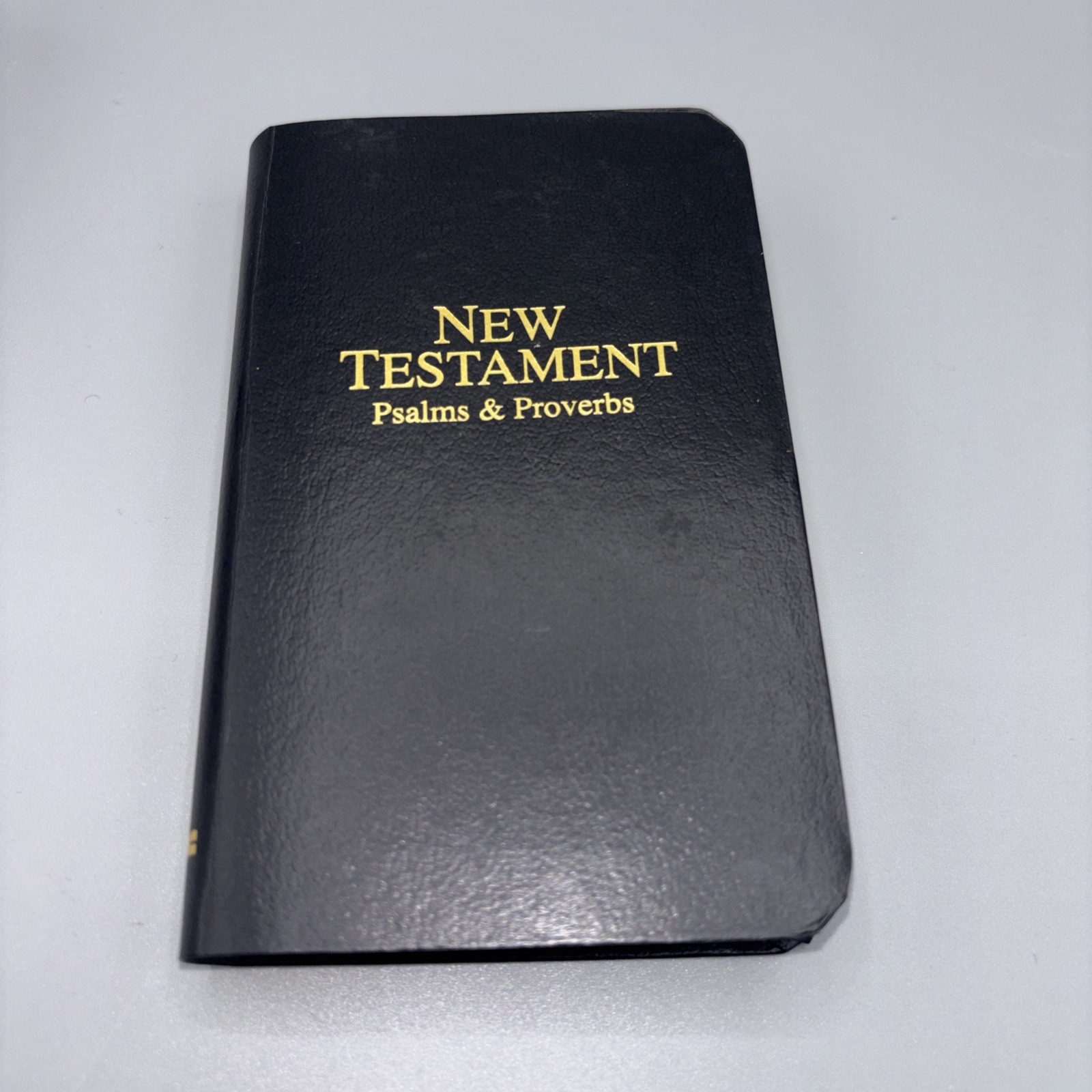 Deluxe Pocket New Testament with Psalms and Proverbs by Not Available (2010,…