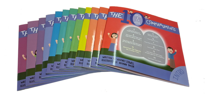 Ten Commandment Books for Kids 12 book set collection BRAND NEW 12 BOOKS