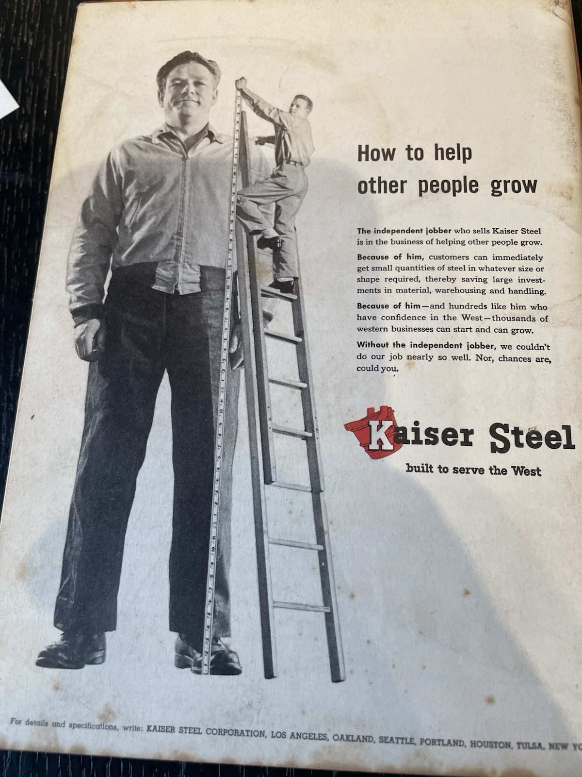 Westward-Kaiser Steel-7 of them 1953-54-55-57-56-58-61