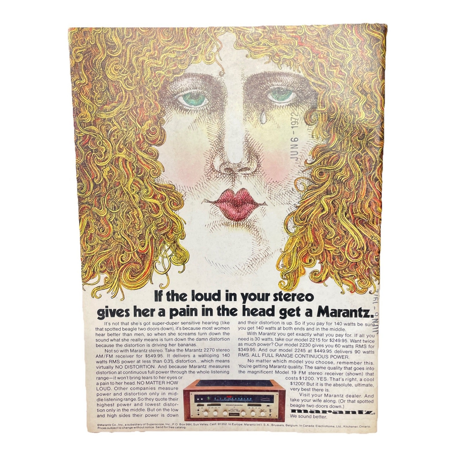Words & Music July 1972 Magazine