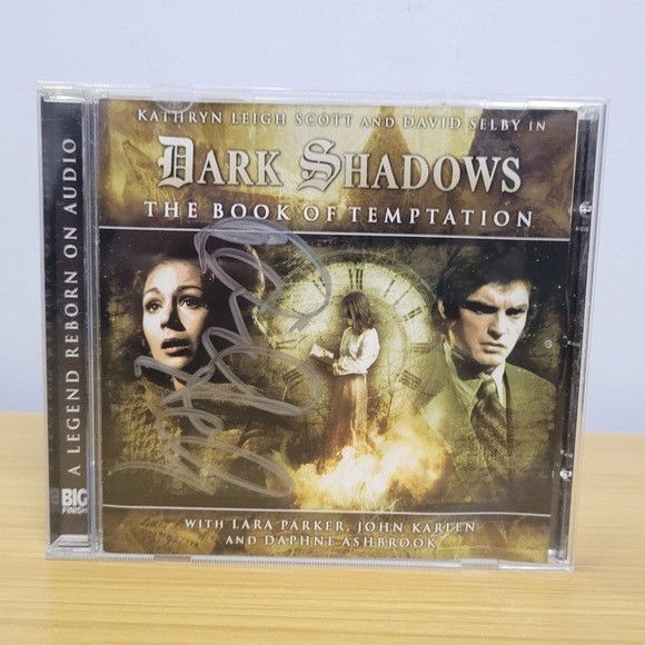 Dark Shadows The Book Of Temptation Audiobook 2006 CD #1.2 Signed David Selby